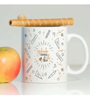 Öğretmenlere Özel Kupa Bardak - Model 9 (Beyaz)