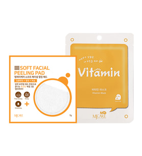Mjcare Yüz Peeling&Nemlendirici Maske(V)