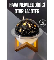 Hava Nemlendirici Projeksiyon Görünümlü USB Bağlantılı Aromaterapi
