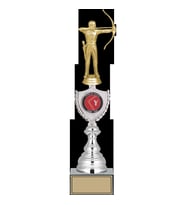 ODAK KUPA - Figürlü Kupalar - Okçu Figürlü Kupalar FG-035 C - 39 cm