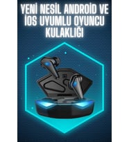 Wireless Kulaklık Mikrofonlu Bluetooth Oyuncu Kulaklığı