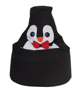 Penguen Armut Koltuk Siyah İmperteks 67*60*25 cm (Siyah - Beyaz)