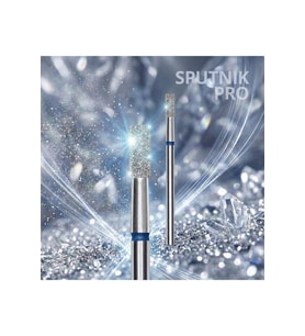 Elmas Silindir Freze Mavi Çap 2,5mm
