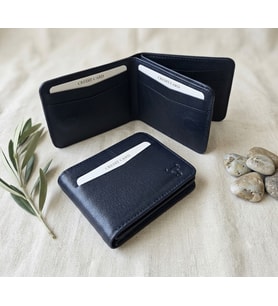 %100 Hakiki Deri Çift Yönlü Kağıt Para Bölmeli Mıknatıs Kapamalı Trend Model Erkek Cüzdan 10 cm en / yükseklik 8 cm