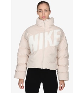 Nike Sportswear Therma Fit Essential Prima Womens Cream Jacket Kadın Mont Krem