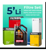 Filtron Kia Ceed 1.6 Dizel Filtre Bakım Seti Motul Motor Yağlı (2019-2023) 5 Li