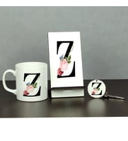 Z Harfi Üçlü Set (Kupa + Telefon Standı + Anahtarlık)
