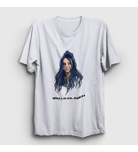 Presmono Unisex Beyaz PO Billie Eilish T-Shirt 154677tt (Beyaz)