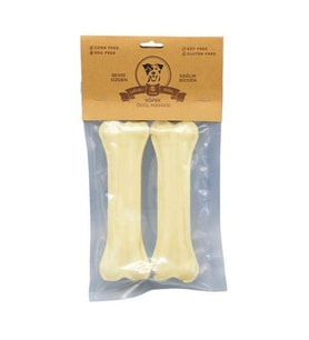 Rakun Beyaz Pres Kemik 12,5cm 2'li