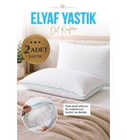 2 Adet 1000 Gr Elyaf Yastık 50x70 cm