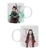 Demon Slayer İblis Keser Anime Çift Taraf Baskılı Beyaz Kupa Bardak