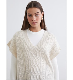 LCW Modest Ekru Hırka