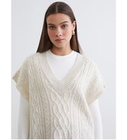 LCW Modest Ekru Hırka