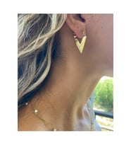 Ankı V Model Çelik Küpe çelikküpe