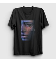 Presmono Unisex Siyah Zendaya Rue Dizi Euphoria T-Shirt 462370tt