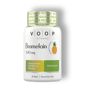 VOOP Bromelain 500 Mg Ananas 30 Bitkisel Kapsül