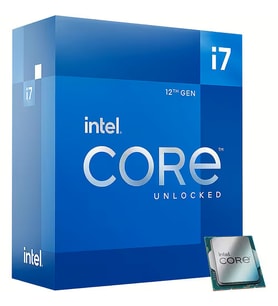 INTEL CORE i7 12700KF 37MB 12çekirdekli VGA YOK 1700p 125w Kutulu+Fansız