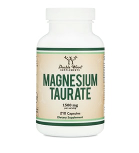 Double Wood Magnesium Taurate 1500mg 210 Capsul (ÖSG ÖZEL SPORCU GIDALARI). Usa Version 39.
