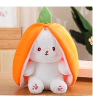 Pelüş Gold 35 cm Havuç Tavşan (Turuncu)