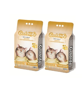 Gold Life Kavun Kokulu Kedi Kumu 10 lt X 2 Adet