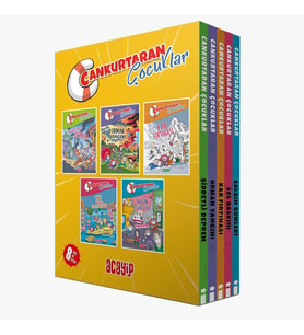 Cankurtaran Çocuklar Kutulu 5 Kitap/Gülhan Alışık/Acayip