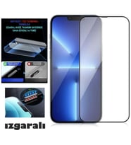 Iphone 11 Ekran Koruyucu Toz Filitreli Izgaralı Anti Dust Tam Kaplayan Kırılmaz Cam