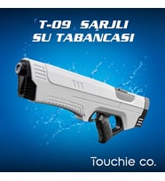 Şarjlı Su Tabancası Otomatik dolum T-09 (Beyaz)