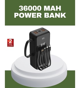 Hızlı Şarj Destekli Powerbank Tüm Cihazlarla Uyumlu