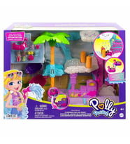 Polly Pocket Flamingo Araba Su Eğlencesi Oyun Seti