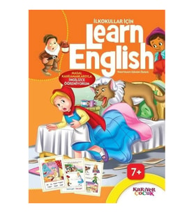 İlkokullar İçin Learn English - Turuncu
