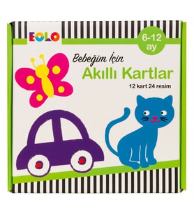 Bebeğim İçin Akıllı Kartlar 6 12 Ay Eolo Komisyon Eolo Yayıncılık