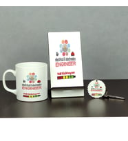 Electrical & Electronics Engineer Üçlü Set (Kupa + Telefon Standı + Anahtarlık) 002