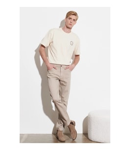 Wrangler Texas Slim Fit Erkek Jean Pantolon (Bej)
