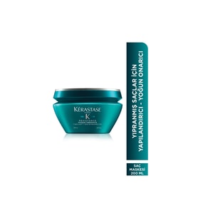 Masque Thérapiste Çok Yıpranmış ve Aşırı İşlem Görmüş Saçlar için Yoğun Onarıcı Saç Maskesi 200ml