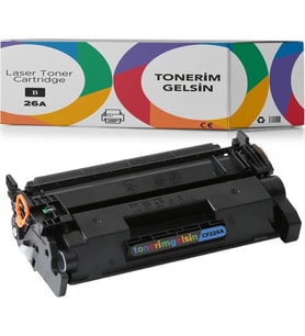 TonerimGelsin Hp 26A-CF226A Muadil Toner -Hp Laserjet Pro M426FDN Muadil Toner (Siyah)