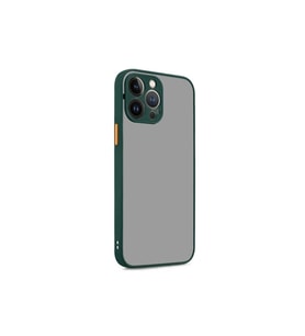 Apple iPhone 13 Pro Uyumlu Kılıf Zore Hux Kapak (Koyu Yeşil)