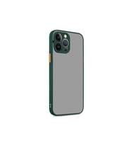 Apple iPhone 13 Pro Uyumlu Kılıf Zore Hux Kapak (Koyu Yeşil)