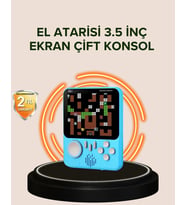 TV Bağlantılı Çift lu Şarjlı Retro Gamepad Seti