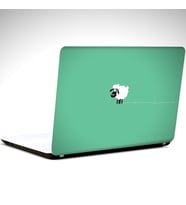 Kuzu Minimal Laptop Sticker 13 İnch (34X24CM)