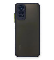 Durukar® Redmi Note 11 Kılıf Montreal Silikon Kapak - Lacivert