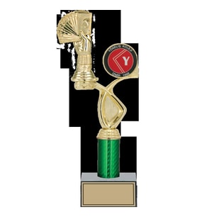 ODAK KUPA - Figürlü Kupalar - Briç Figürlü Kupalar FG-018 C - 34 cm