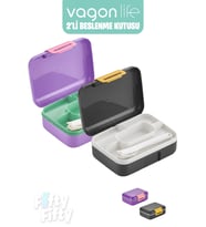 Vagonlife 2’li Beslenme Kutusu ( Seçtiğiniz Renkte 2 Adet Gönderilir )