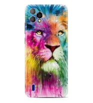 Reeder P13 Pro Max Lite 2022 Kılıf Desenli Silikon Güzel Kılıf Colorfull Leon 2 1388