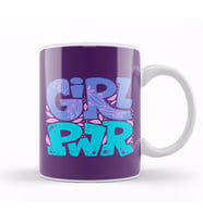 Girl Power Feminism Girl Power Kupa Bardak Porselen