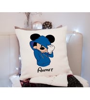 Mickey Mouse Yastık Kişiye Özel