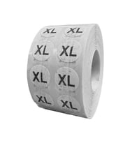 Örenler Plastik 15 Çap Beden Etiketi (2.500'lü Rulo) XL
