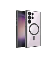 Newface Samsung Galaxy S23 Ultra Kılıf Kross Magneticsafe Kapak - Siyah