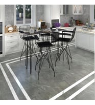 Knsz masa sandalye takımı hem105zengin grisyh 140*040 4 sandalye syhsyh kolçaklı