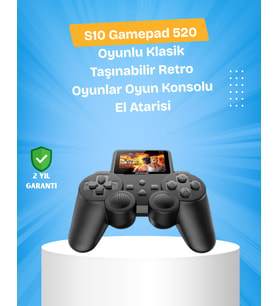500 Oyun Tek Cihazda! Nostalji ve Eğlence Yanınızda