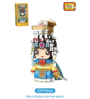 Loz Micro Anime Serisi 1550 Modeli 370 Parça Dekoratif Oyuncak Yapım Seti Yapı Blok